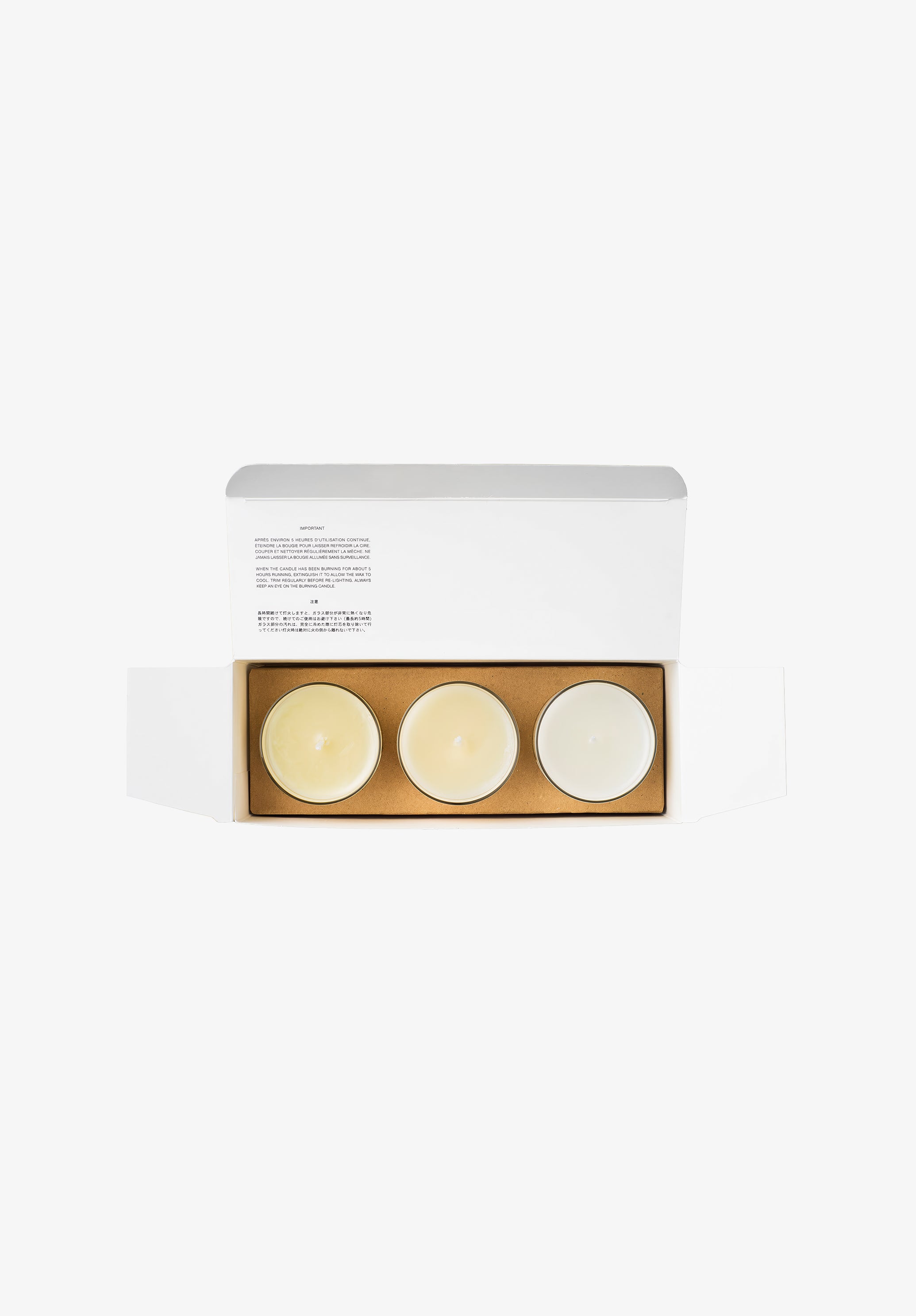 Small Candles Gift Set - 3